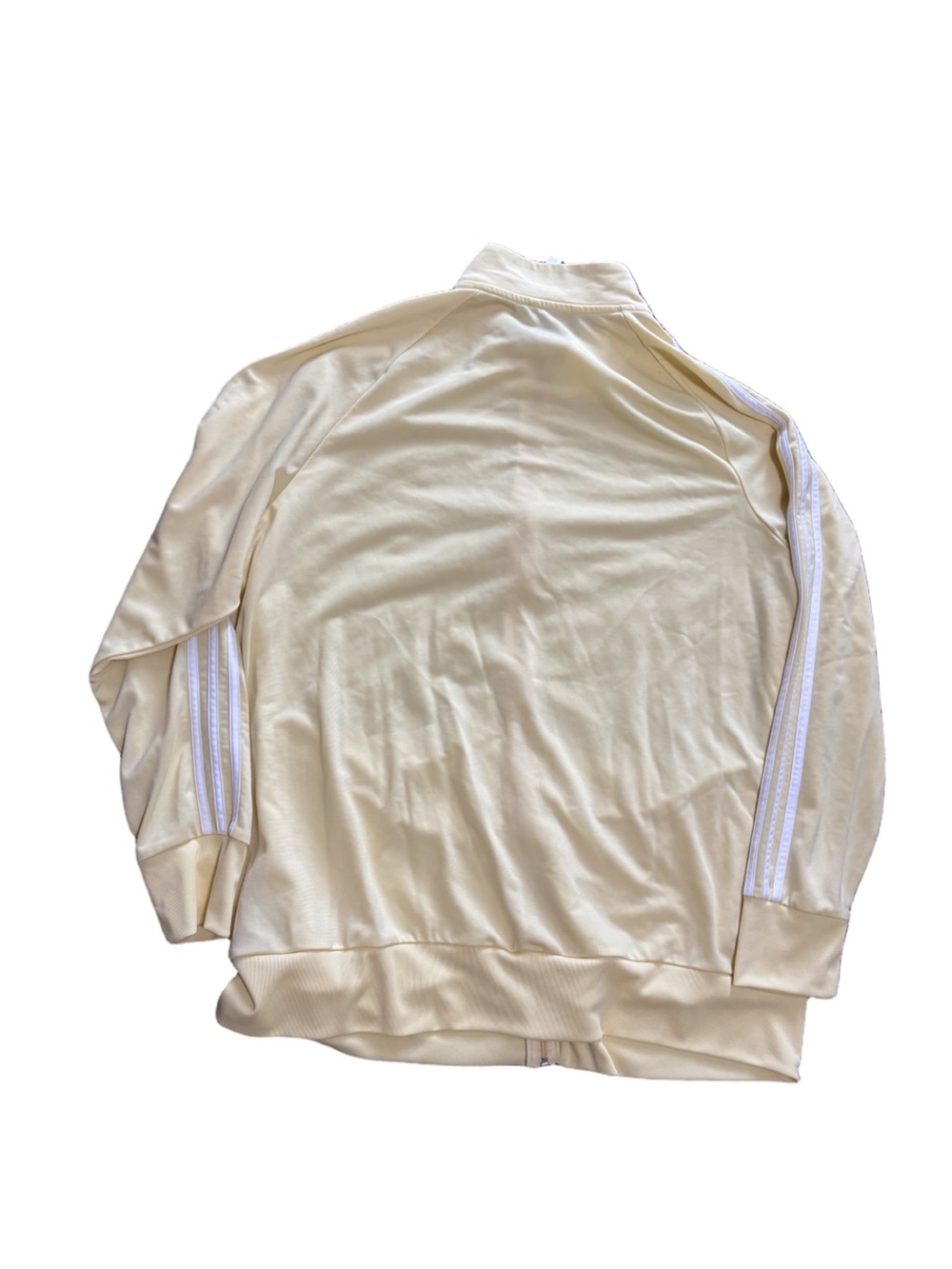 Adidas Track Jumpsuit - Cream Yellow 3X - Picture 4 of 8